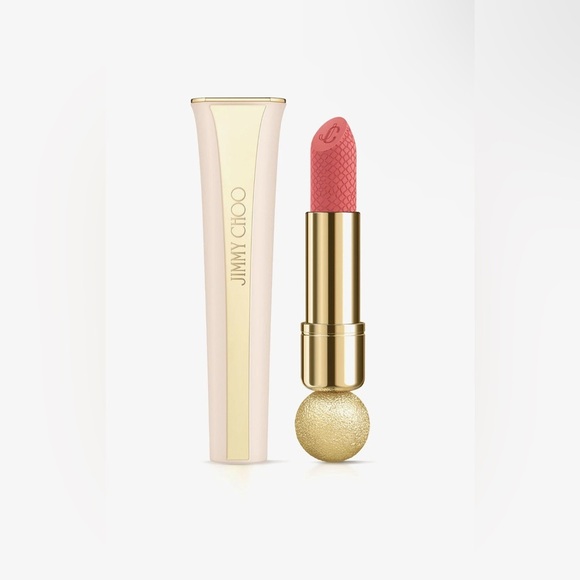 Jimmy Choo 014 Coral Sunset Matte Lip Colour Lipstick - Picture 3 of 7